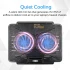 Promate AirBase-1, Laptop Cooling Pad with Silent Fan Technology